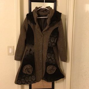 Wool peacoat from Italy